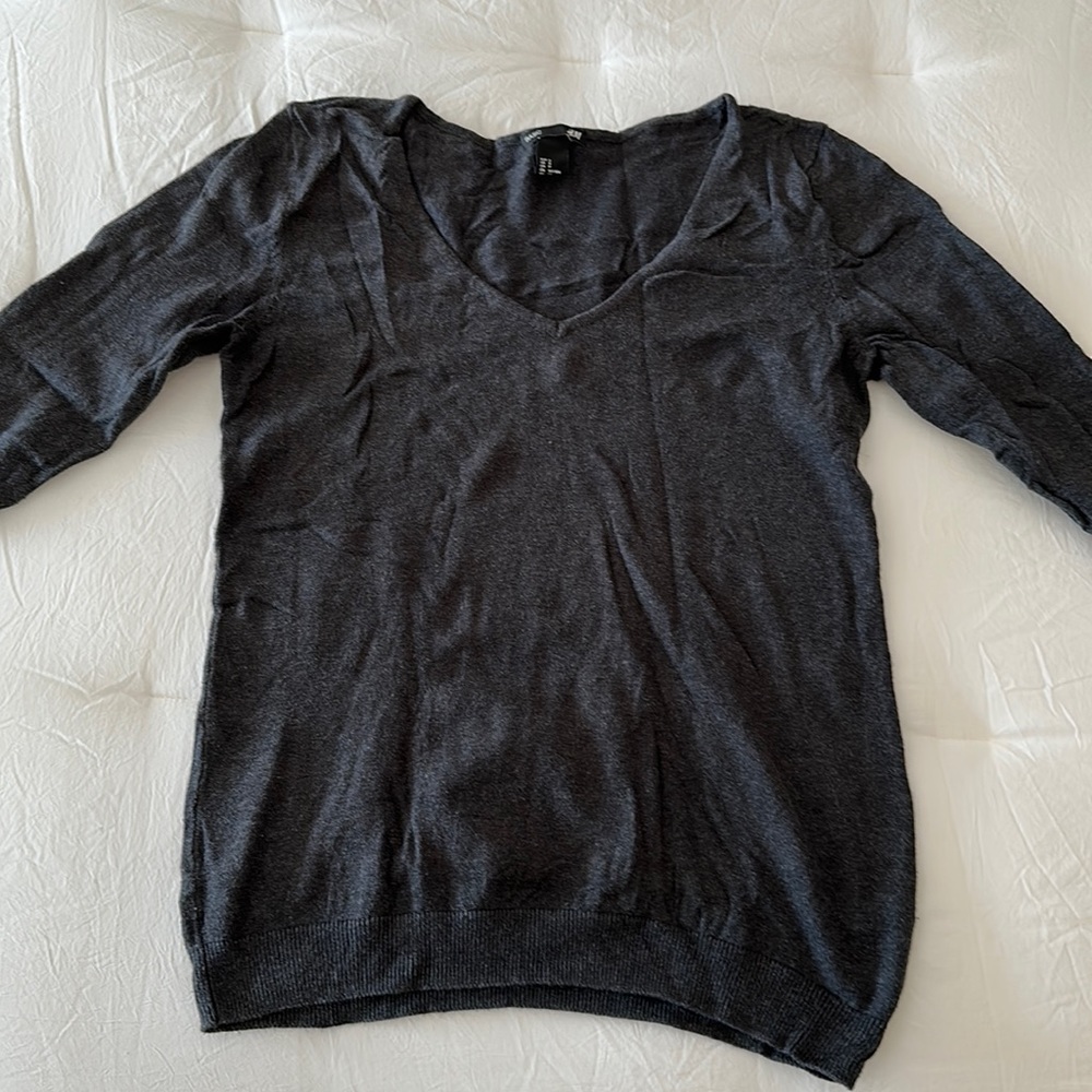 EUC Dark Grey H&M Sweater